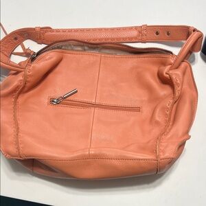 The Sak Coral Leather Shoulder Bag
